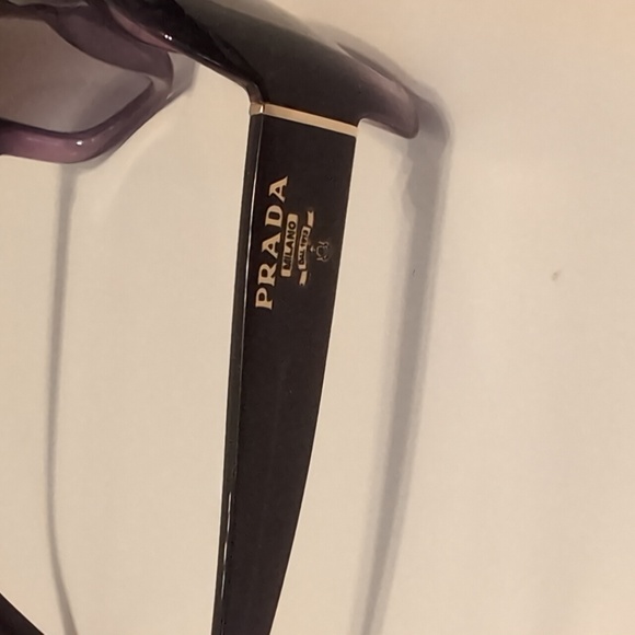 Prada Purple Sunglasses Spr 17P OAD-6P1 - Picture 2 of 6